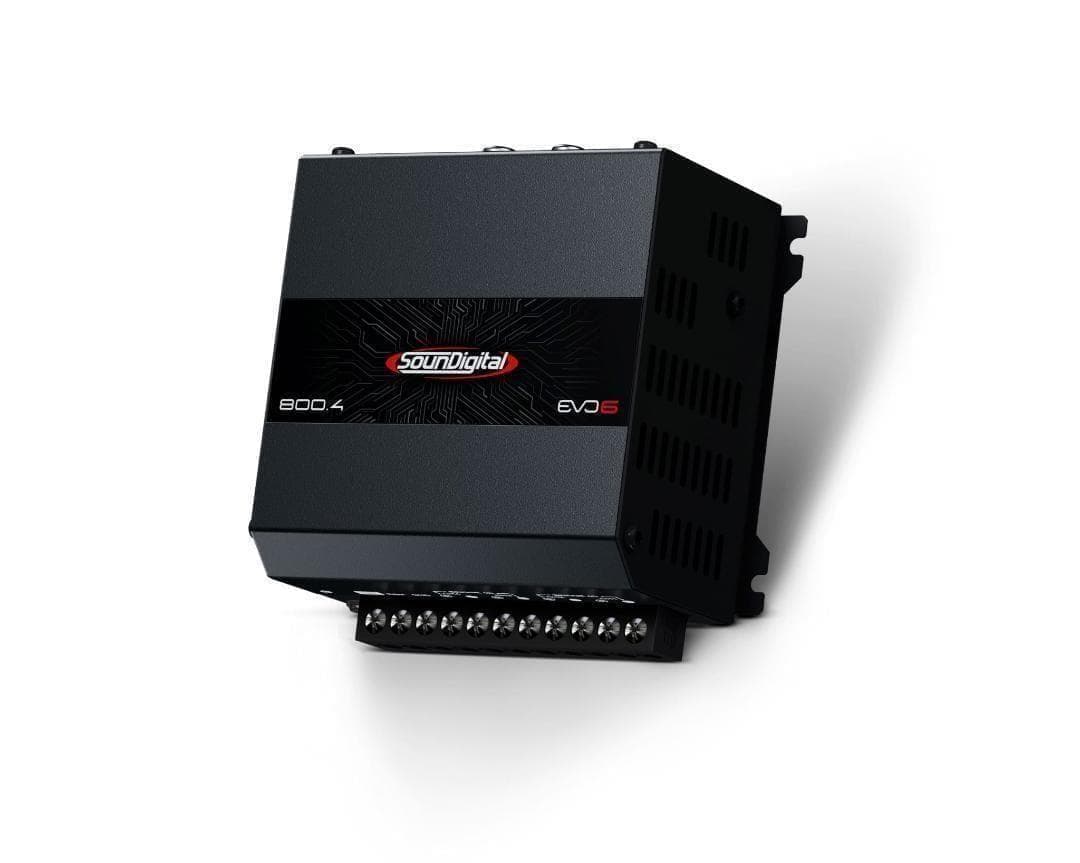 800.4 4Ω Evo6 SounDigital 4チャンネル アンプ