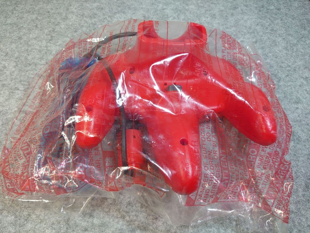 任天堂 ニンテンドウ64 コントローラブロス レッド 未使用品