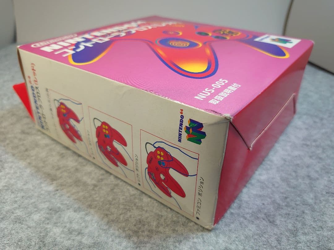 任天堂 ニンテンドウ64 コントローラブロス レッド 未使用品