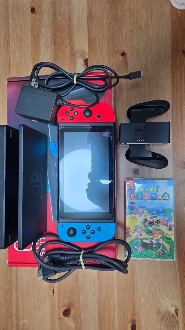 Nintendo Switch 本体 青/赤 あつまれ どうぶつの森セット