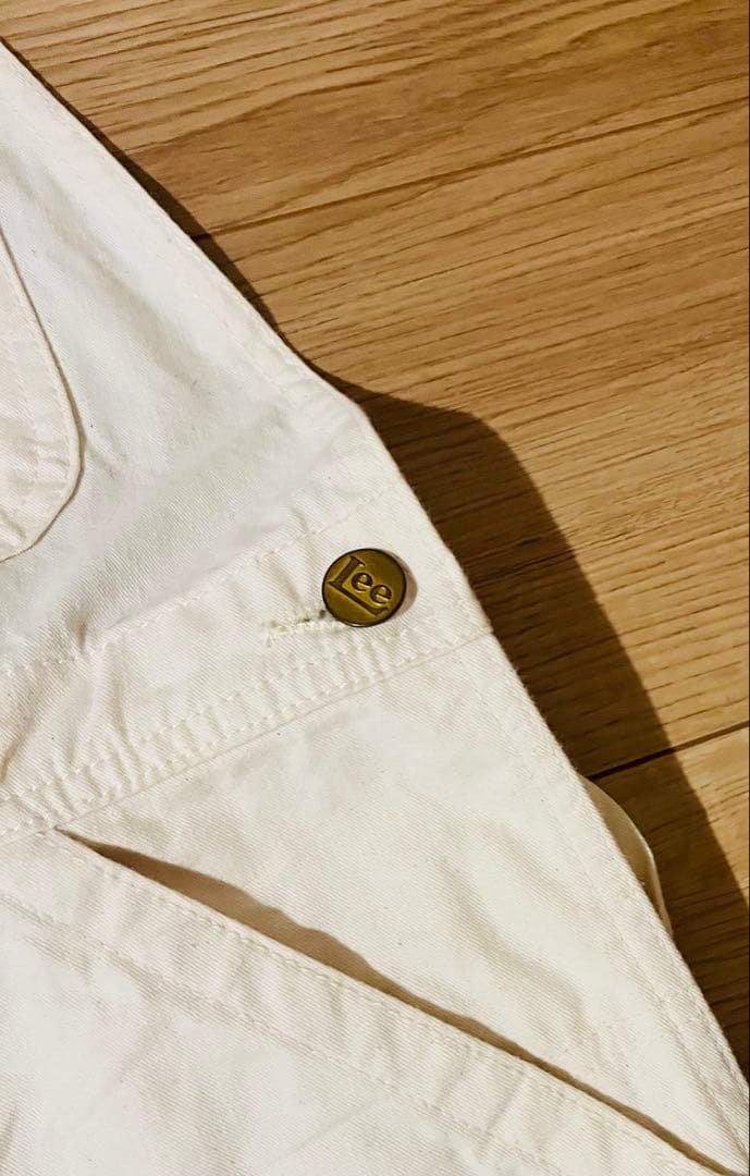 LEE L'ECHOPPE レショップ　別注　オーバーオール　生成り　ナチュラル