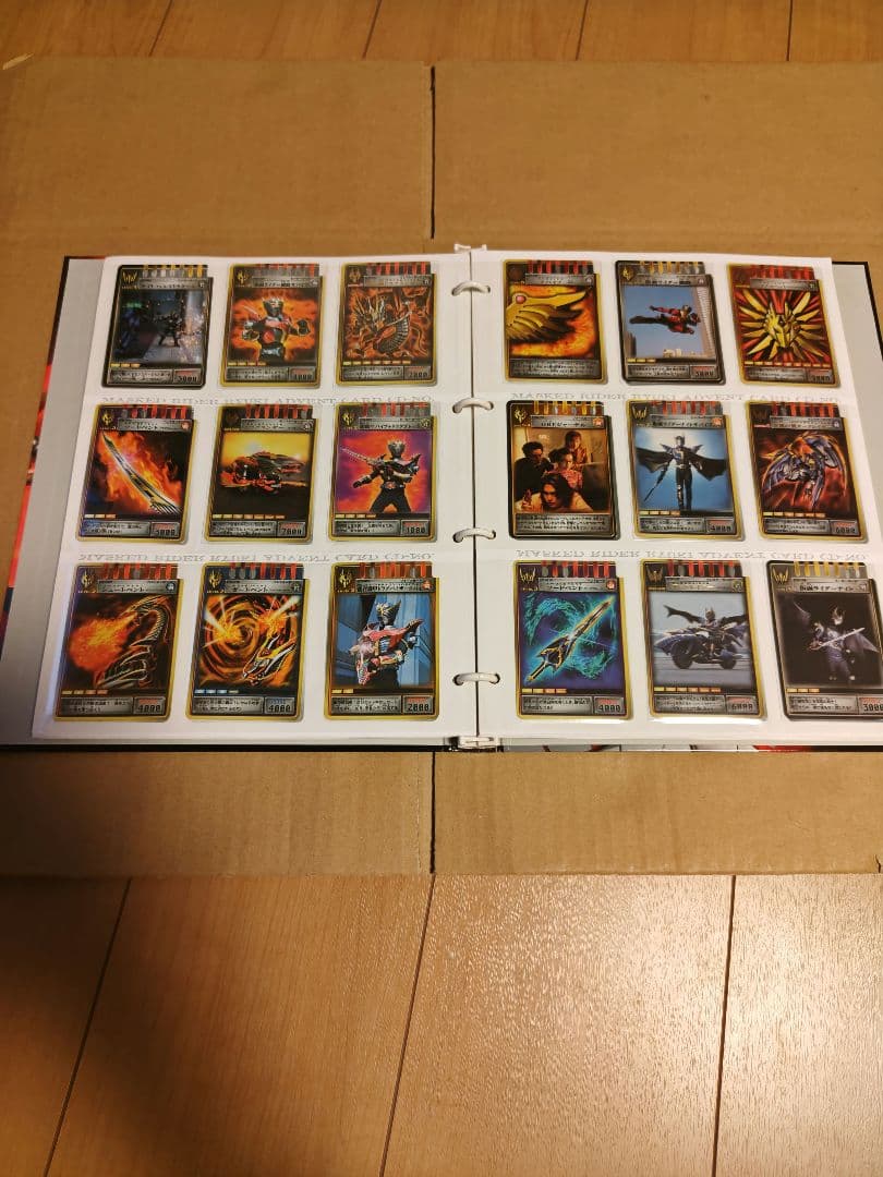 仮面ライダー龍騎 コンプリート カード ファイル アドベントカード　２２６枚