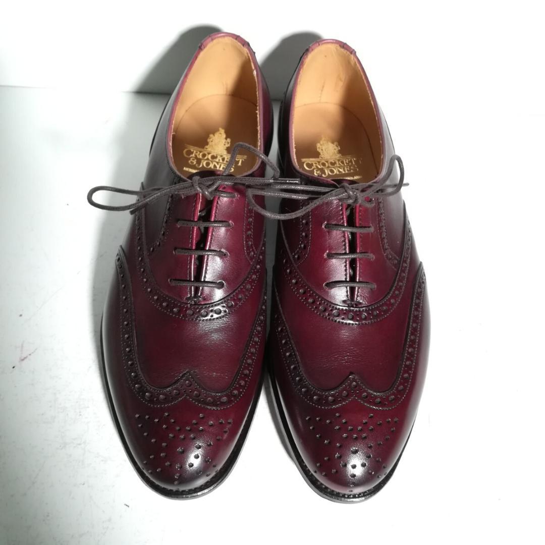 c1036 新品同様 クロケット&ジョーンズ Jenny ウイングチップ 4C