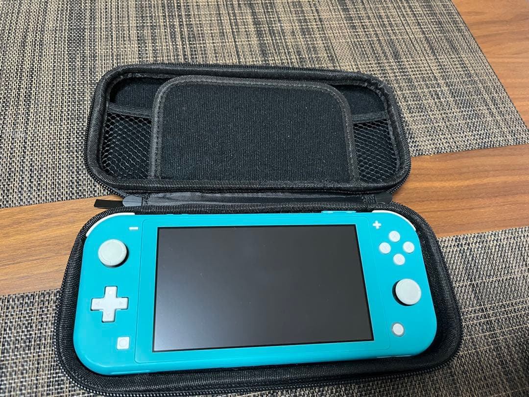 Nintendo Switch Lite ターコイズ ケース 充電器付