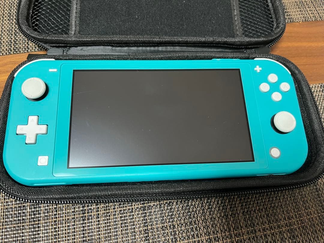 Nintendo Switch Lite ターコイズ ケース 充電器付