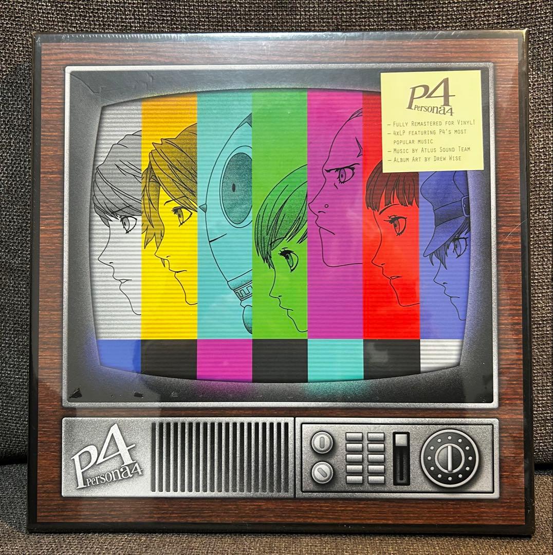 新品未開封　ペルソナ4 レコード　LP BOX