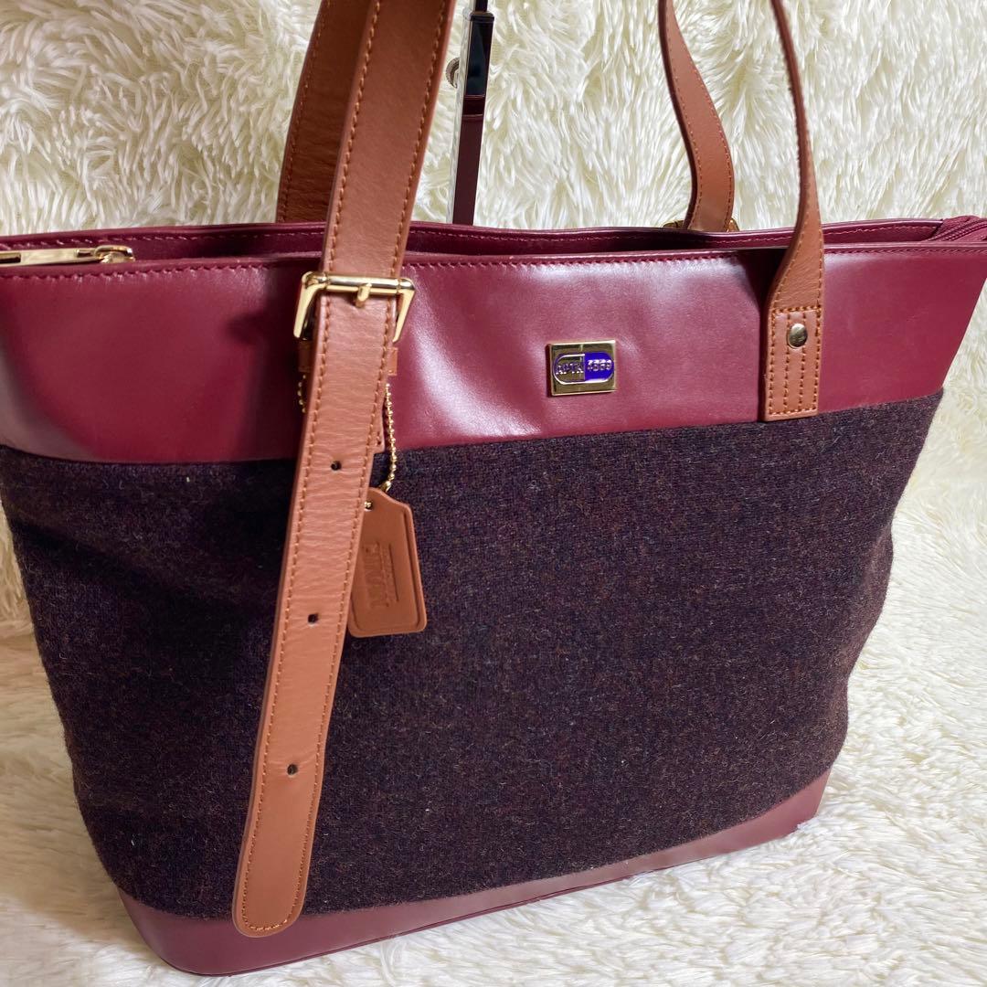 名探偵コナン 英国製ツイードのトートバッグ 灰原哀モデルMOON