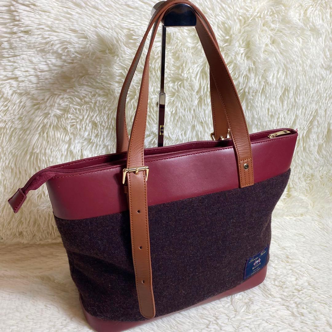 名探偵コナン 英国製ツイードのトートバッグ 灰原哀モデルMOON