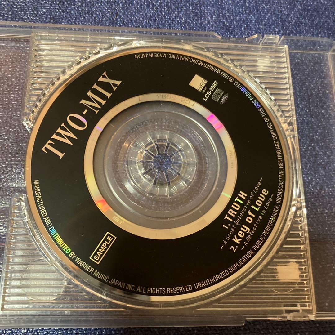 TWO-MIX .TRUTH プロモ盤　名探偵コナン　8センチ8cmシングルcd