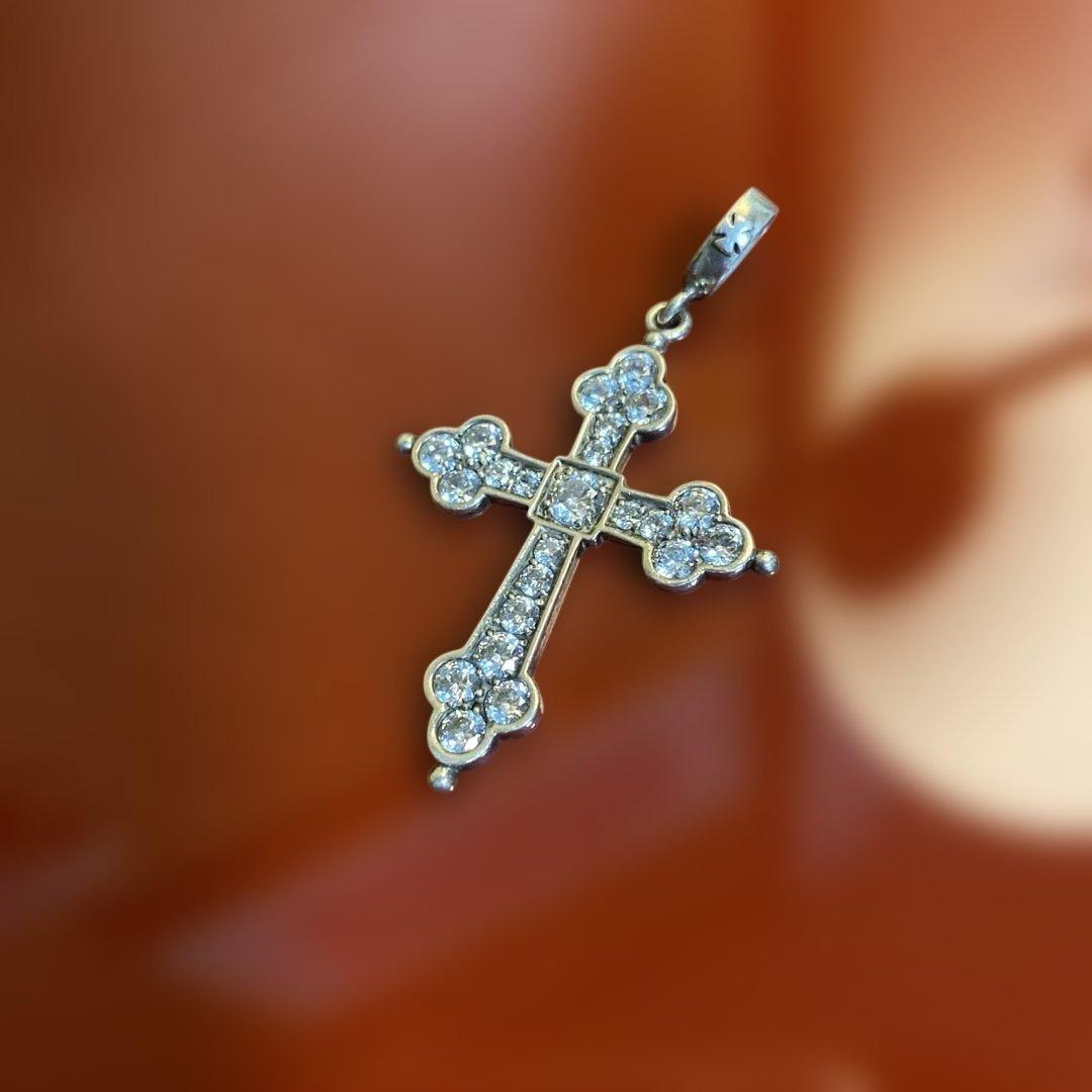 ローリーロドキン Loree Rodkin クロスチャームL SILVER925