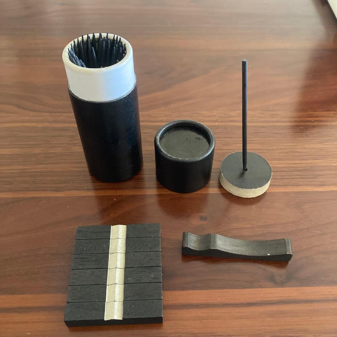 五行易　卜筮正宗　藤田善三郎　ミニ易入門セット／筮竹・算木・筮筒・太極・ケロク器