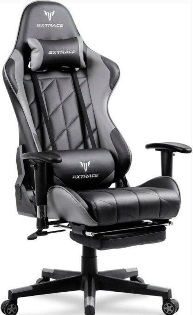 GXTRACEゲーミングチェア　新品未使用　黒グレー