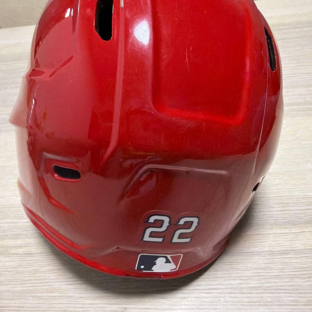S*7様 エンゼルス　実使用ヘルメット　22 フレッチャー選手