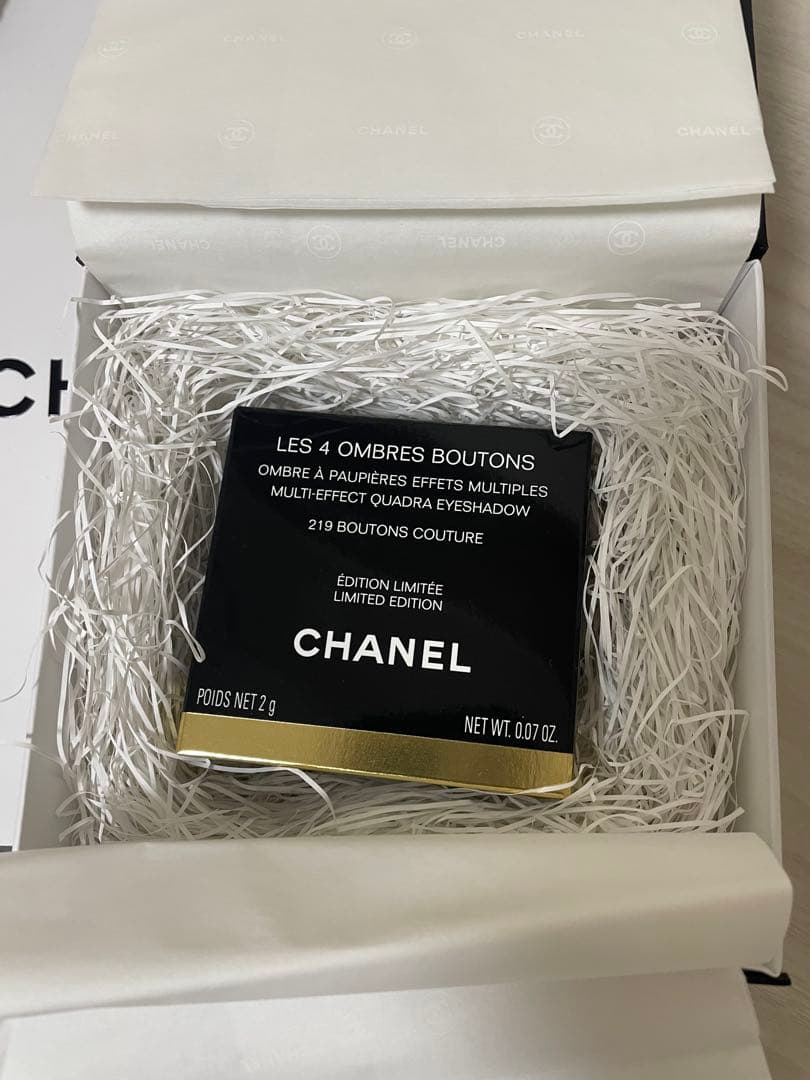 シャネル アイシャドウパレットレキャトル オンブルブトン219フトン クチュール