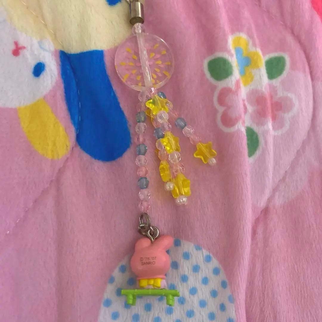 マイメロ ストラップ 花火 レトロ マイメロディ サンリオ マスコット サンリオ