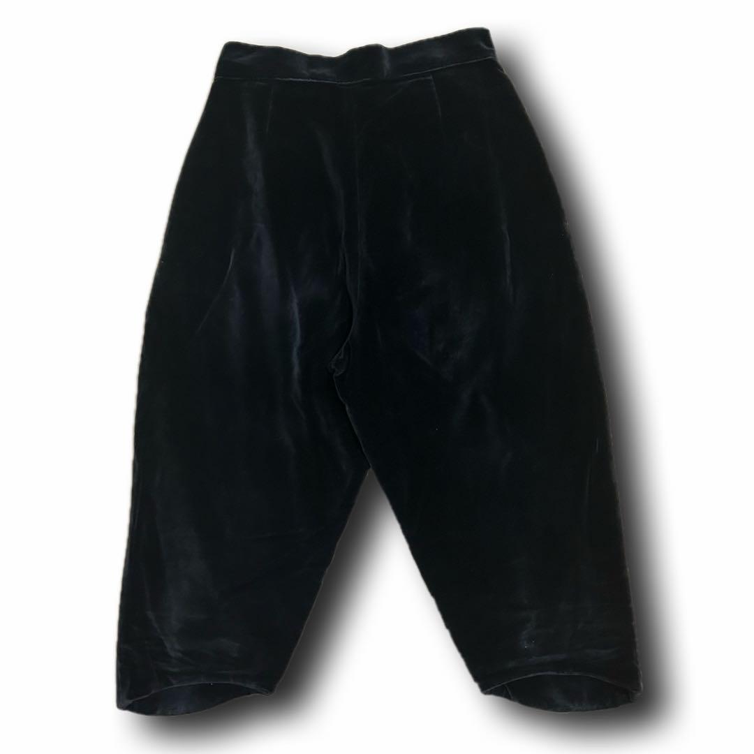 80s Vivienne Westwood ベロアクロップドパンツ 赤タグ 初期