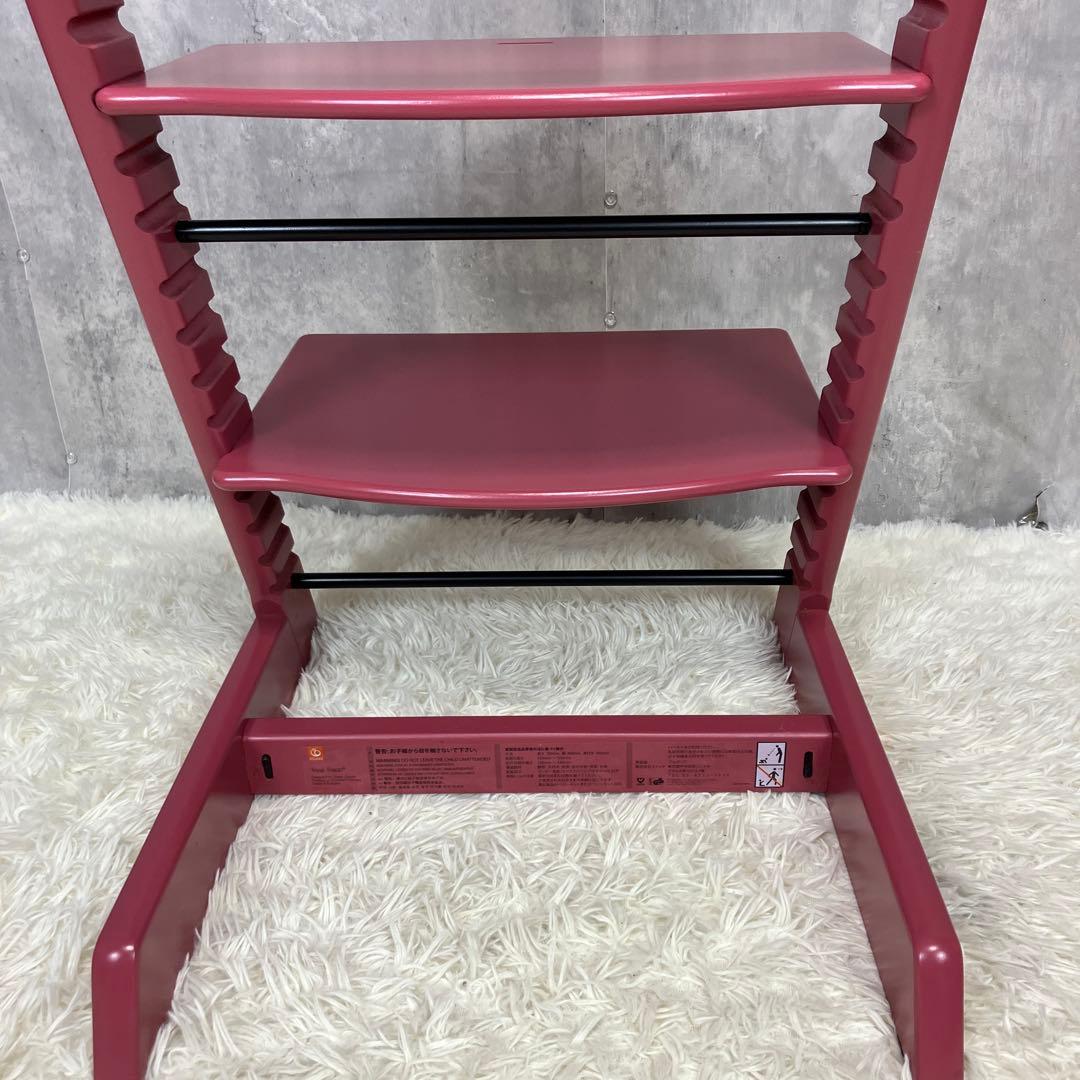 【未使用級】STOKKE ストッケ トリップトラップ シリアル6 ヘザーピンク