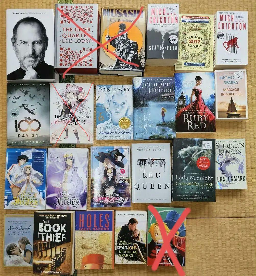 い*く様 洋書まとめ売り　全て自分で新品購入したものです