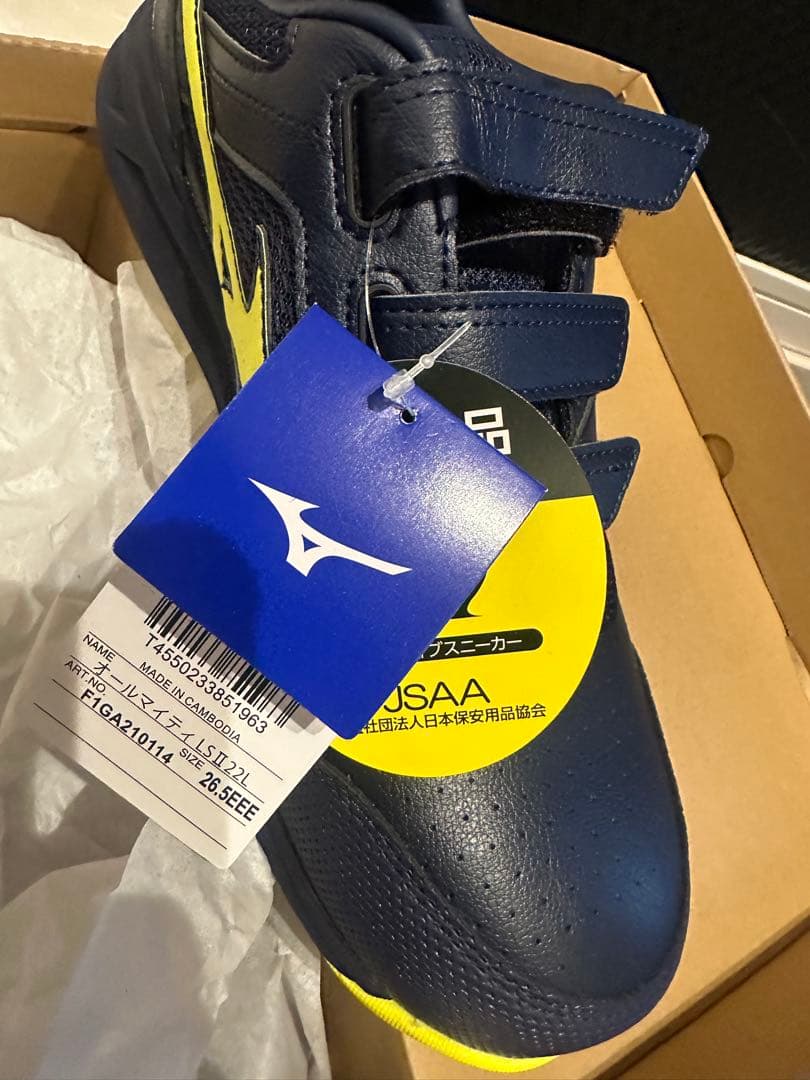 ミズノ安全靴(新品箱付き