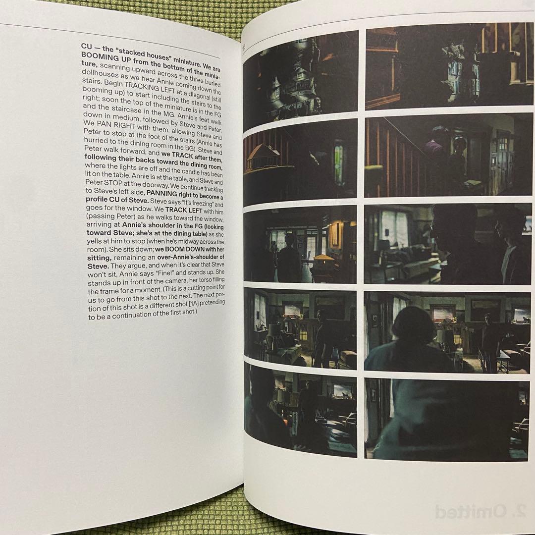 Hereditary Screenplay Book A24 ぱぴこ様用