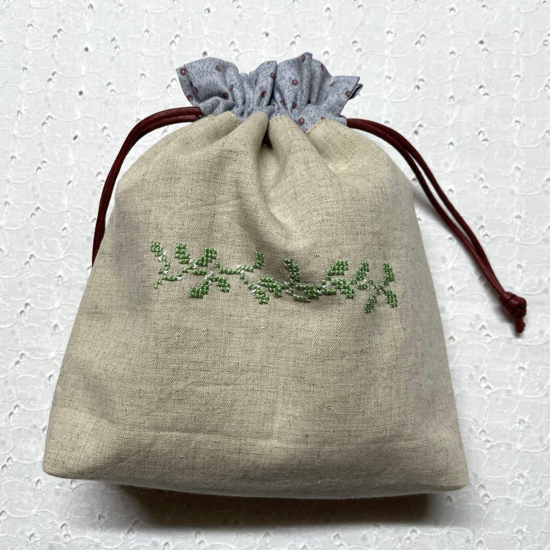 クロスステッチ 完成品 トートバッグ サモイロフ くらはしれい オーダー72