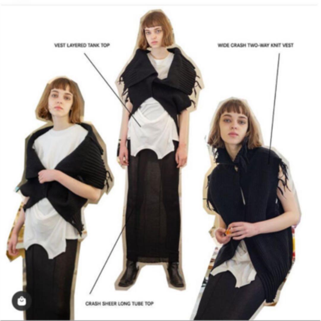 PERVERZE ニットベスト