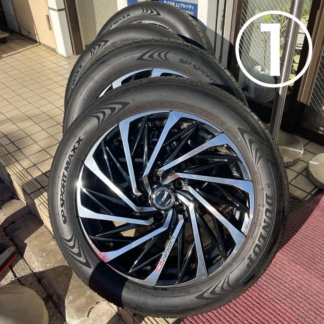 極美品：ロクサーニ テンペストタービンVX 18inホイールセット：送料込み‼️