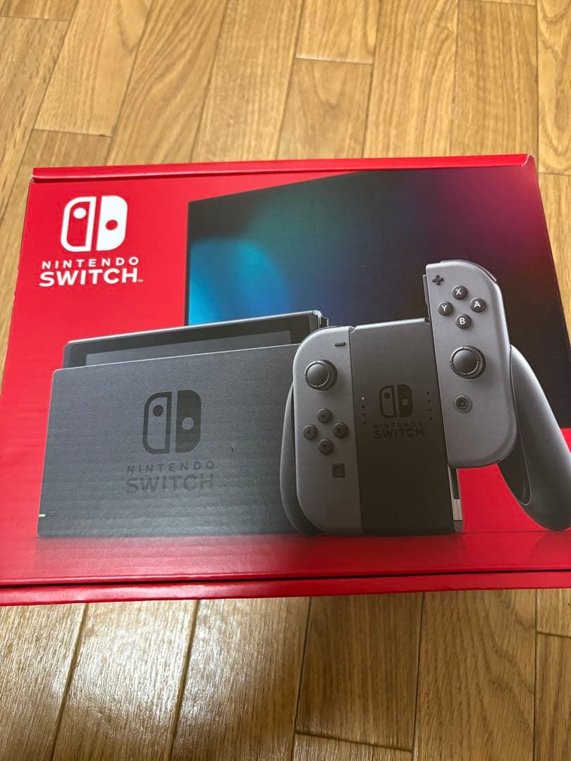 【新品未使用】Nintendo Switch グレー 本体 Joy-Con付き