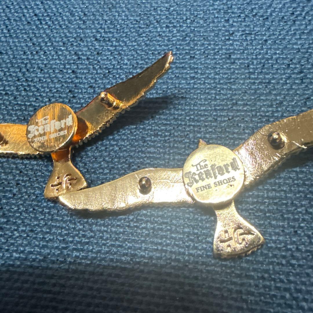 Kenford 鷲デザイン ブローチ2個セット