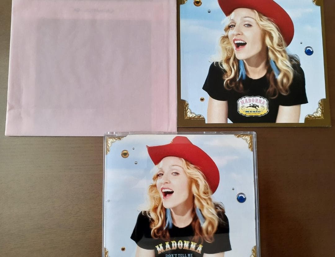 MADONNA　DON'T TELL ME　CD　フランス製 貴重パック