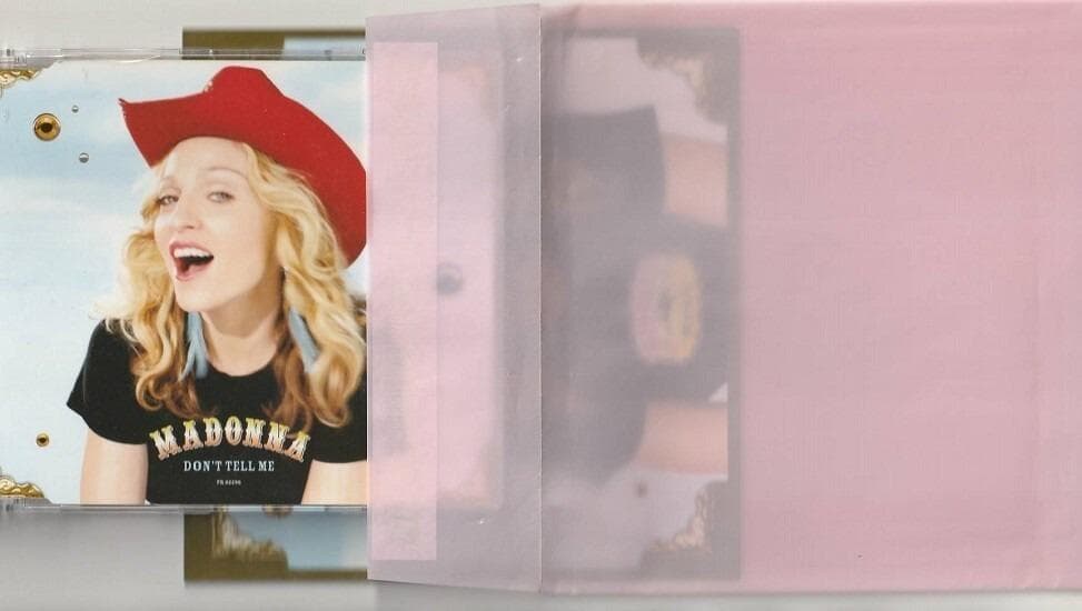 MADONNA　DON'T TELL ME　CD　フランス製 貴重パック