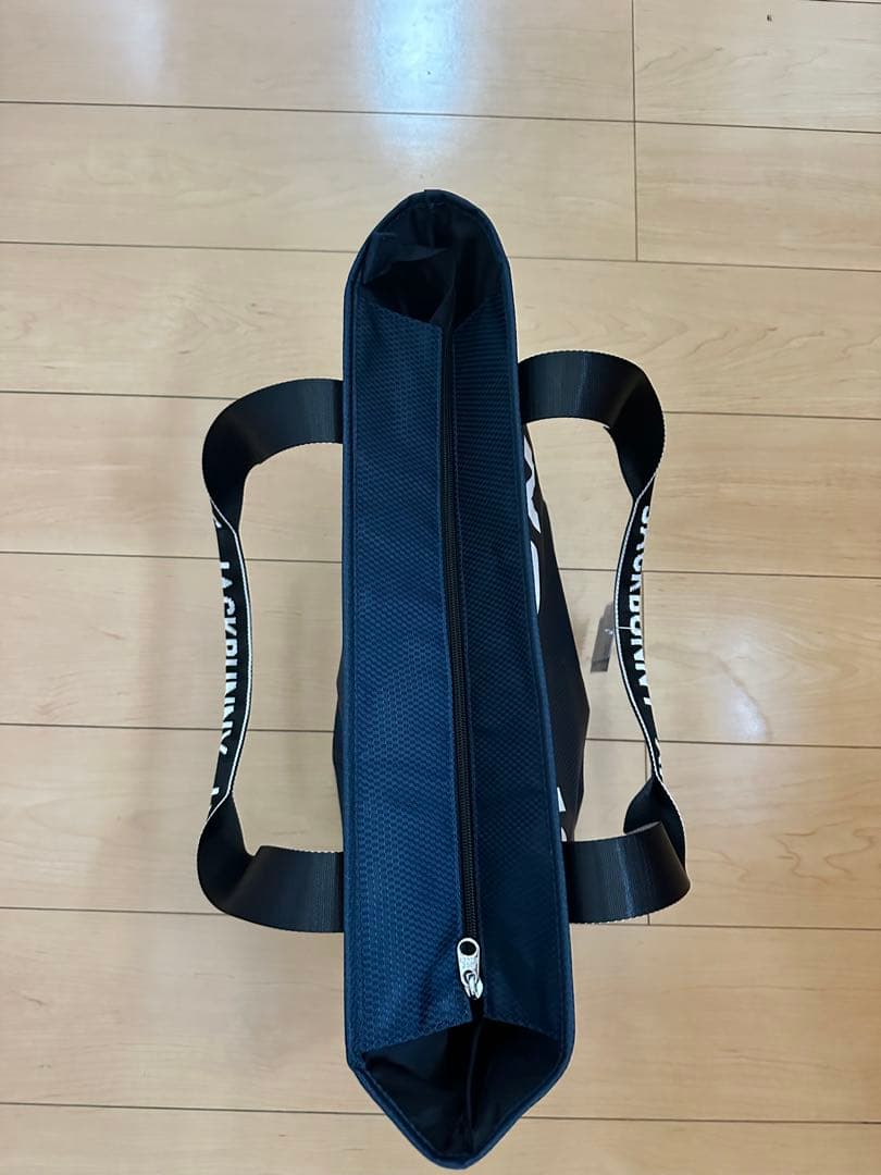 JACKBUNNY ロゴ入りトートバッグ ネイビー