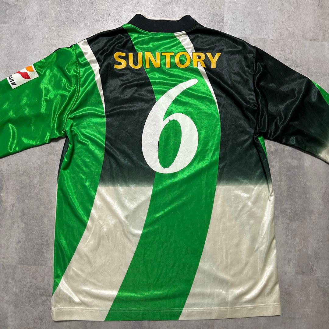 95/96ヴェルディ川崎時代 ユニフォーム 背番号6 ヴィンテージ