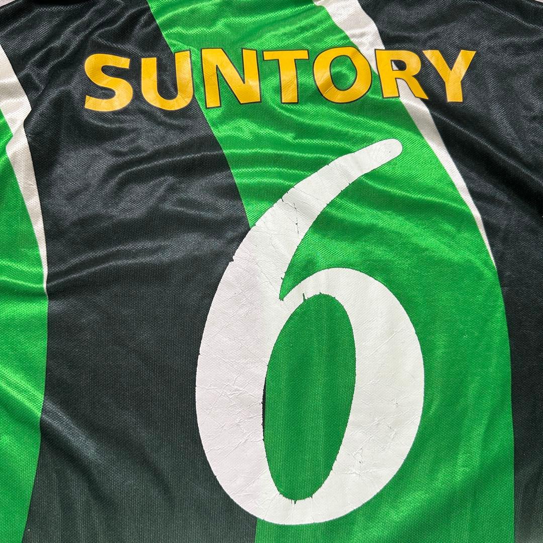 95/96ヴェルディ川崎時代 ユニフォーム 背番号6 ヴィンテージ