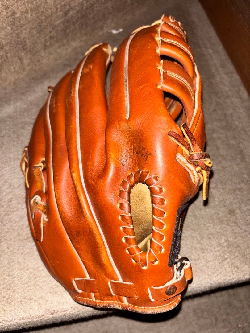 特別セール当時物　ジャイアンツ吉村モデルZETT硬式外野手グローブ値下げ可