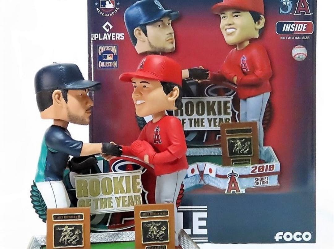 イチロー　大谷翔平　ルーキー・オブ・ザ・イヤー ダブルボブルヘッド