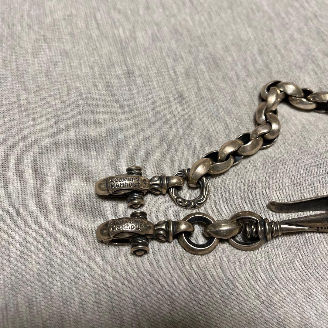 レナードカムホートシルクリンクウォレットチェーン