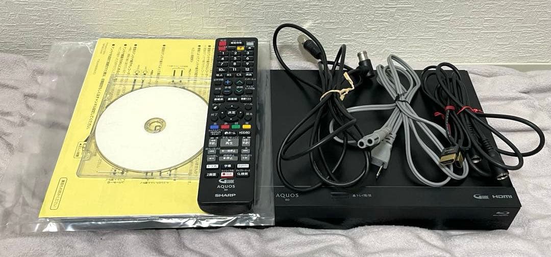 美品✨SHARP AQUOS ブルーレイ・ディスクレコーダー 2B-C10CW1