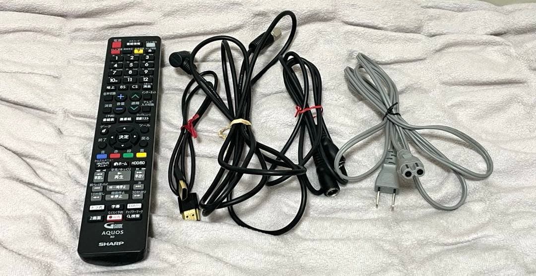 美品✨SHARP AQUOS ブルーレイ・ディスクレコーダー 2B-C10CW1