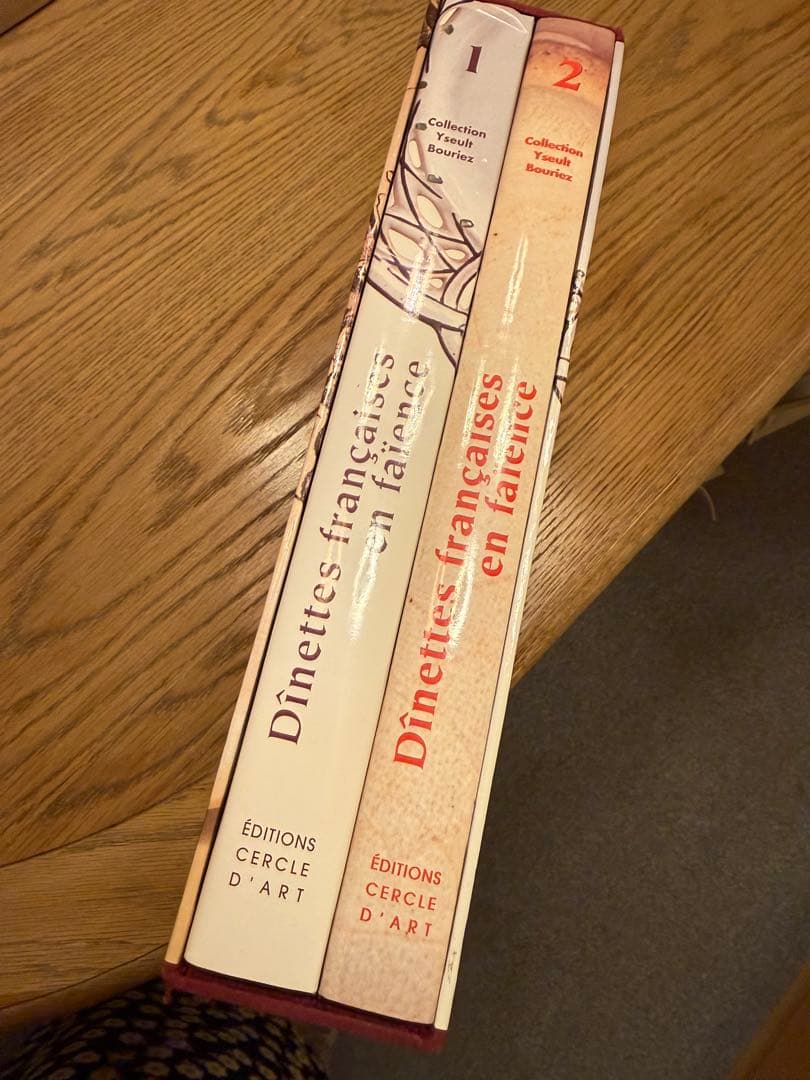 Dînettes françaises フランス陶器おままごとデイネット本2冊