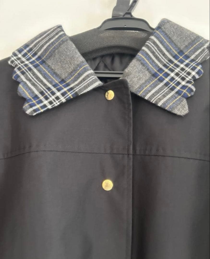 美品rosymonster コート　ネイビー