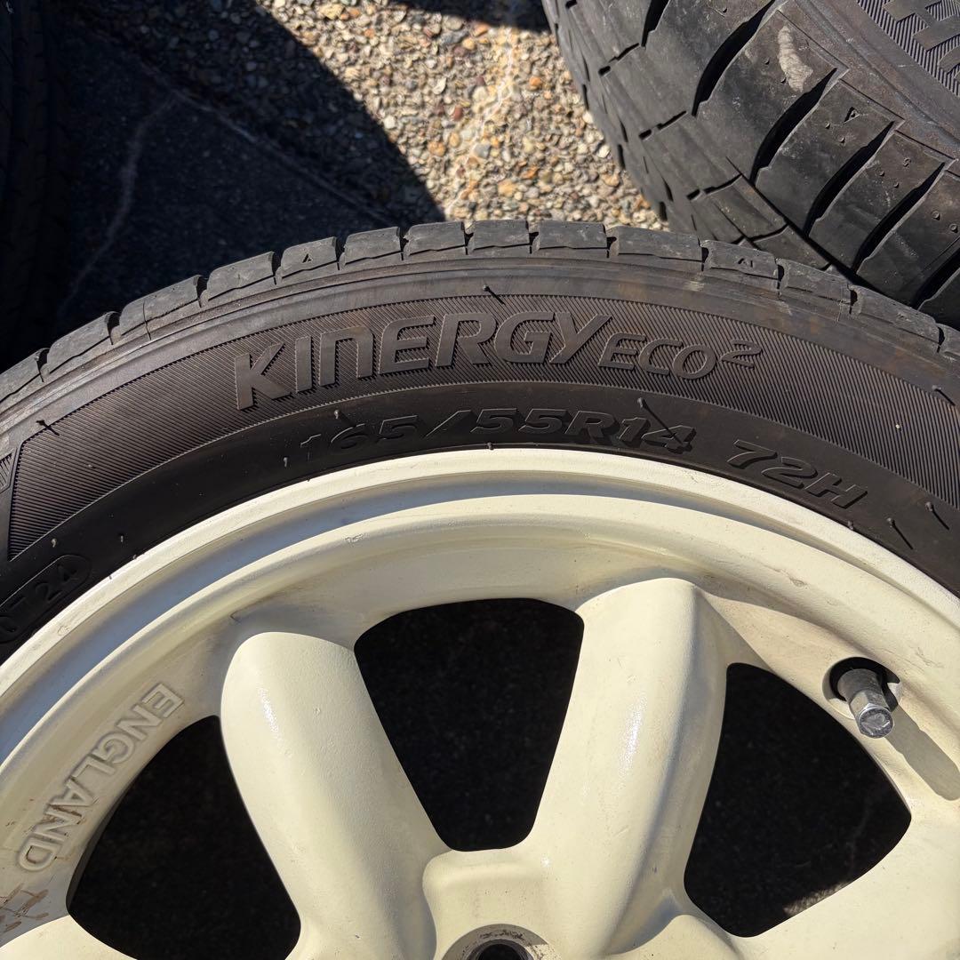 ミニライトスペシャル14インチホイール　165/55R14 ミラジーノL700s