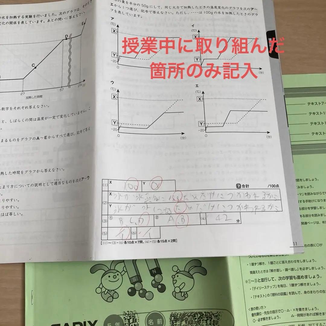 【2025受験組】﻿sapix 2023年度5年生4教科　基礎トレ付きフルセット