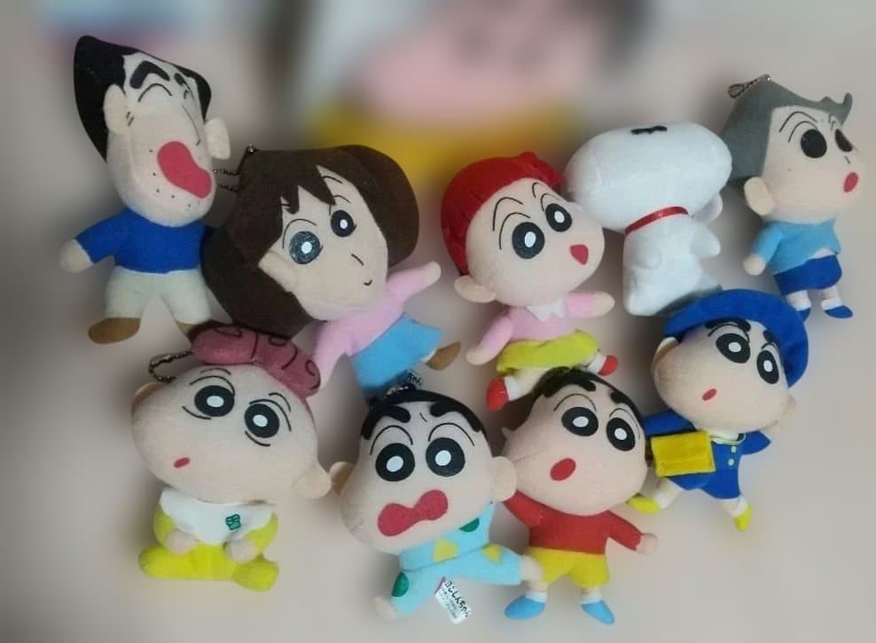 初版本 帯び付 クレヨンしんちゃん 漫画1巻～49巻 ぬいぐるみ 9個 セット