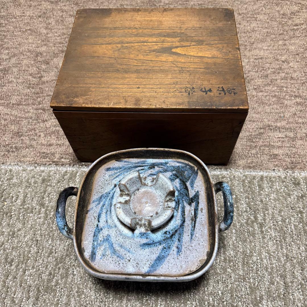 茶道具　唐津焼　古唐津　絵唐津　鉢　土鍋 時代箱