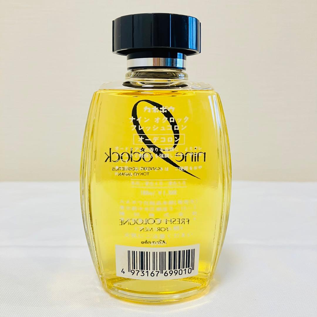 希少　新品　カネボウ　ナインオクロック　フレッシュコロン　香水　180ml