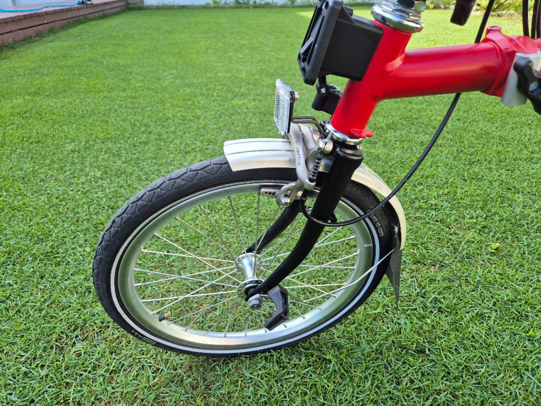 BROMPTON 2015年 M6R C Line 赤黒 6速 UK製