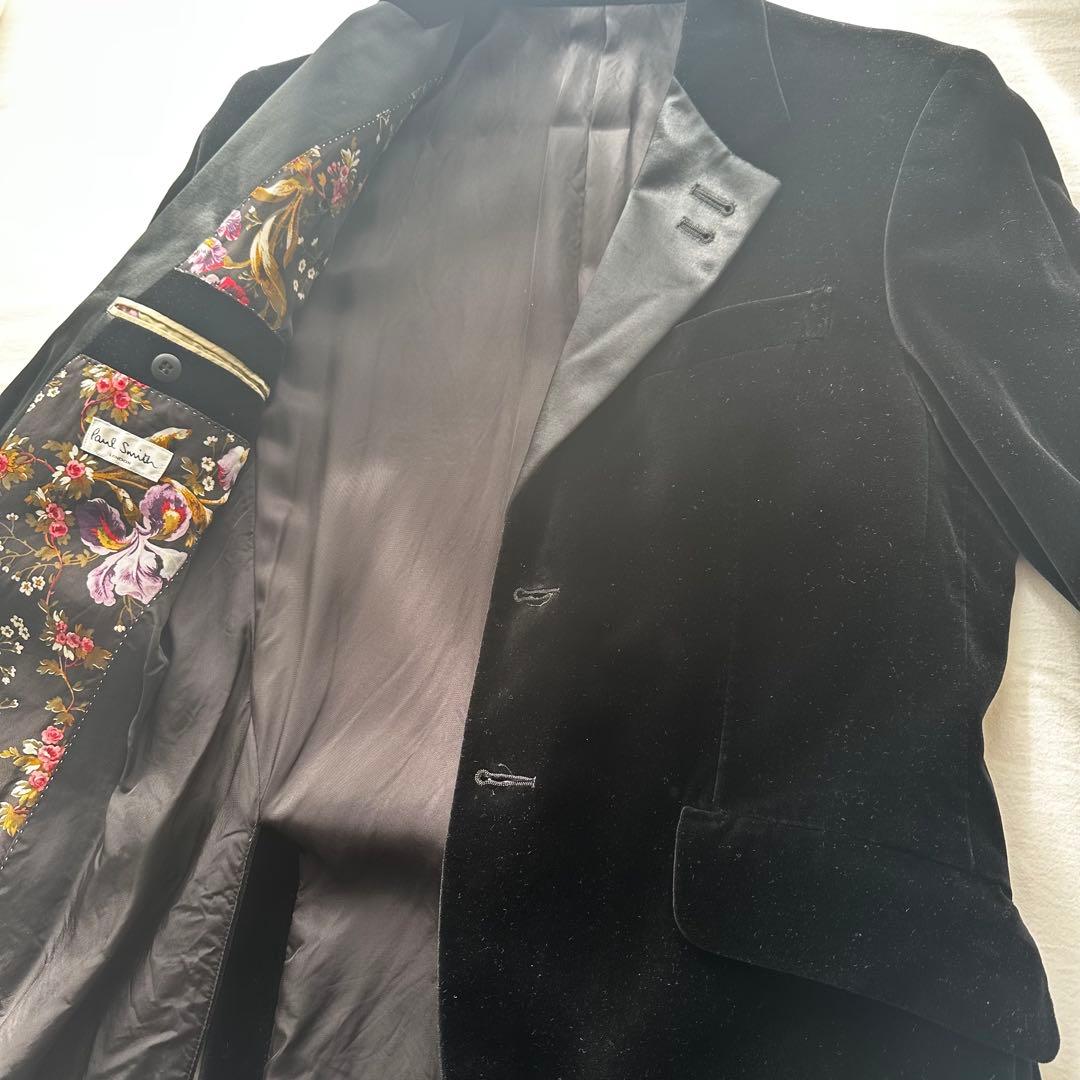 Paul Smith ポールスミス ブラック ベロアジャケット