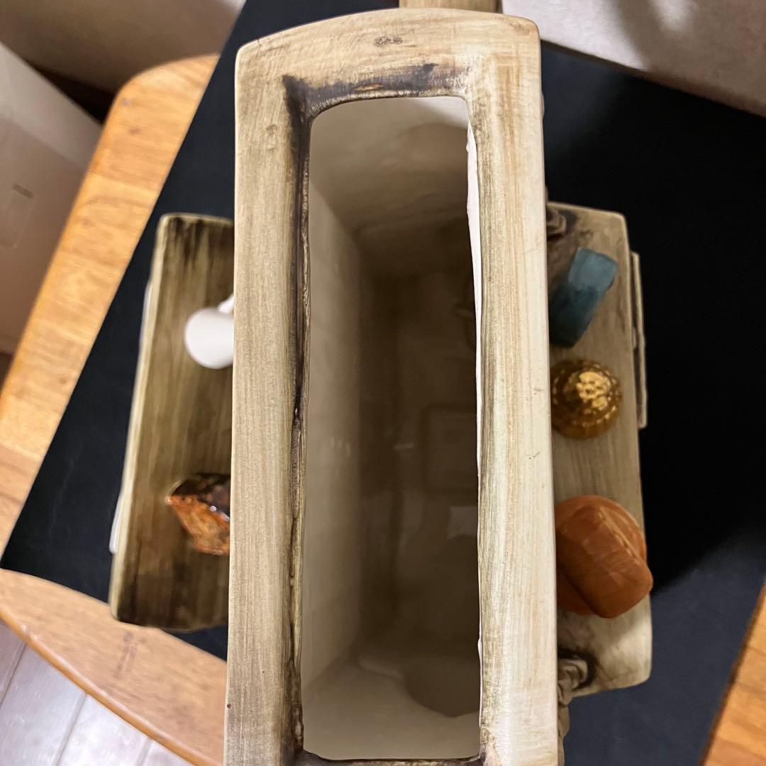 【ティーポッタリー】ENGLAND製アンティークオブジェ　美品