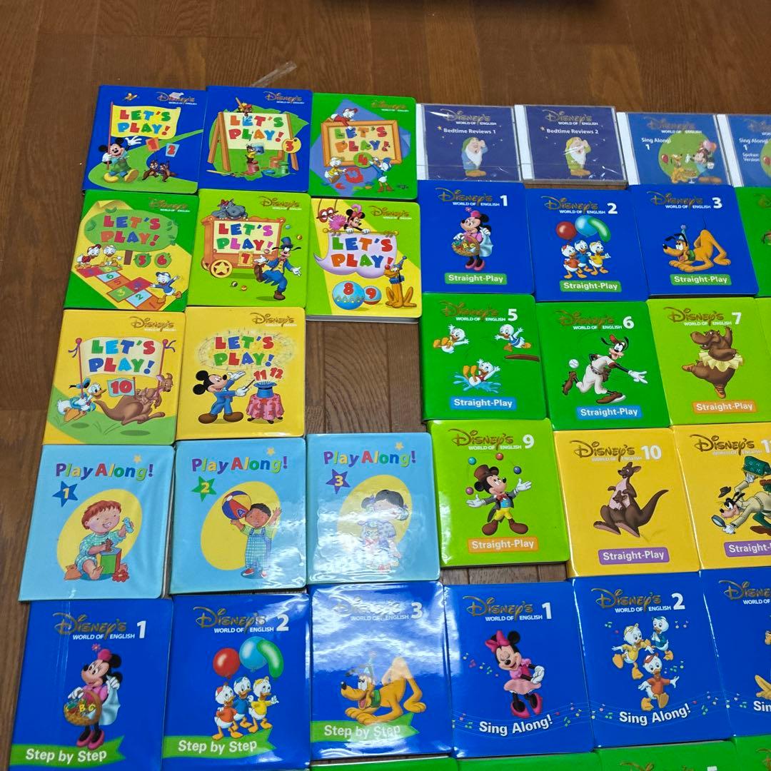 ス*ー様 DWE CD DVD 75枚セット　ディズニーワールドオブイングリッシ